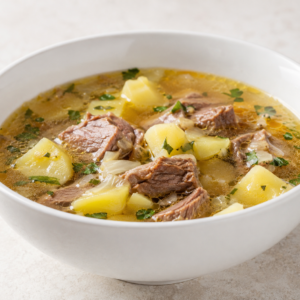 Суп с говядиной и картофелем