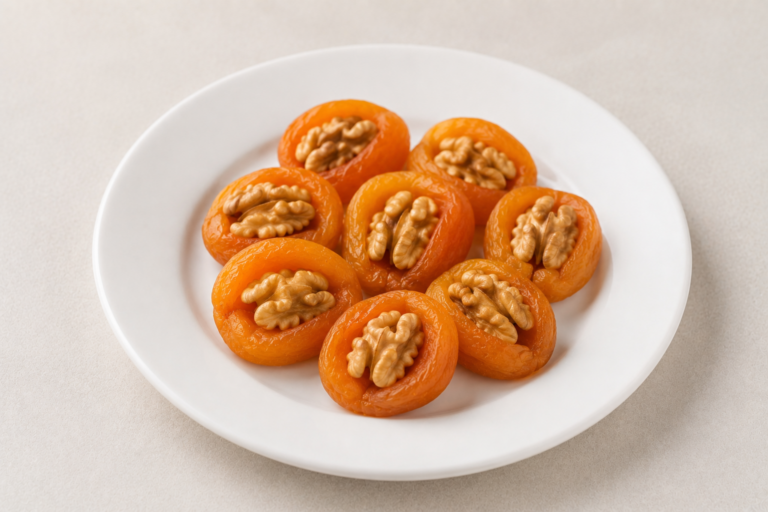 Курага с грецким орехом