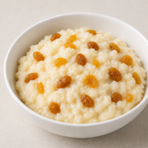 Сладкий рис с изюмом